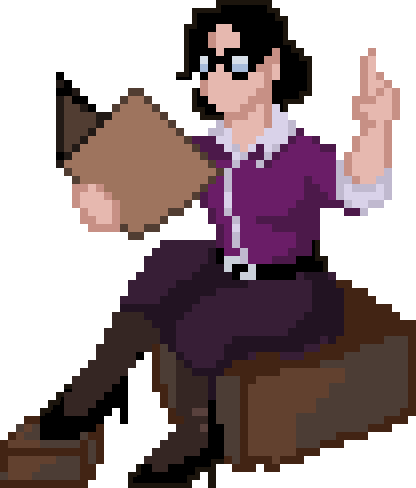 Ms. Paula Character Sprite