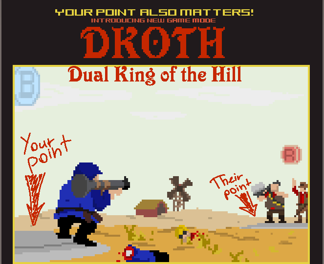 Introducing the new "Dual King of the Hill" game mode.